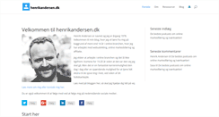 Desktop Screenshot of henrikandersen.dk